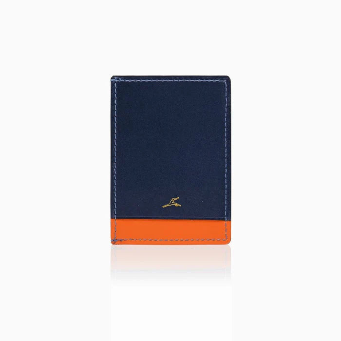 Qing Style Card Case - Navy