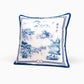 Poets of the Orchid Pavilion Cushion Cover without Insert