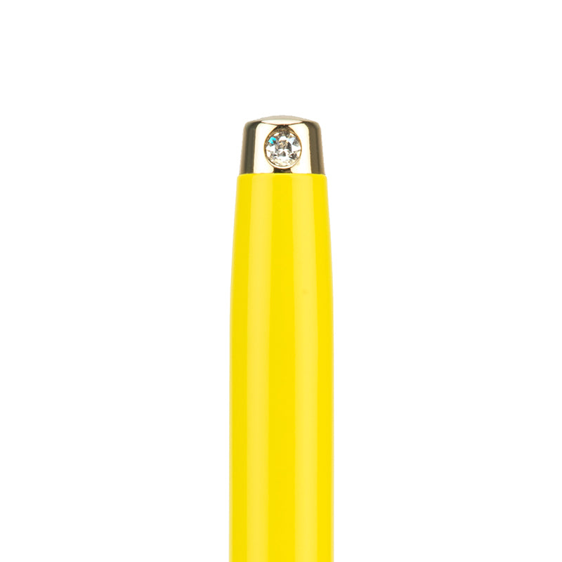 Crystal Ballpoint Pen - Lemon