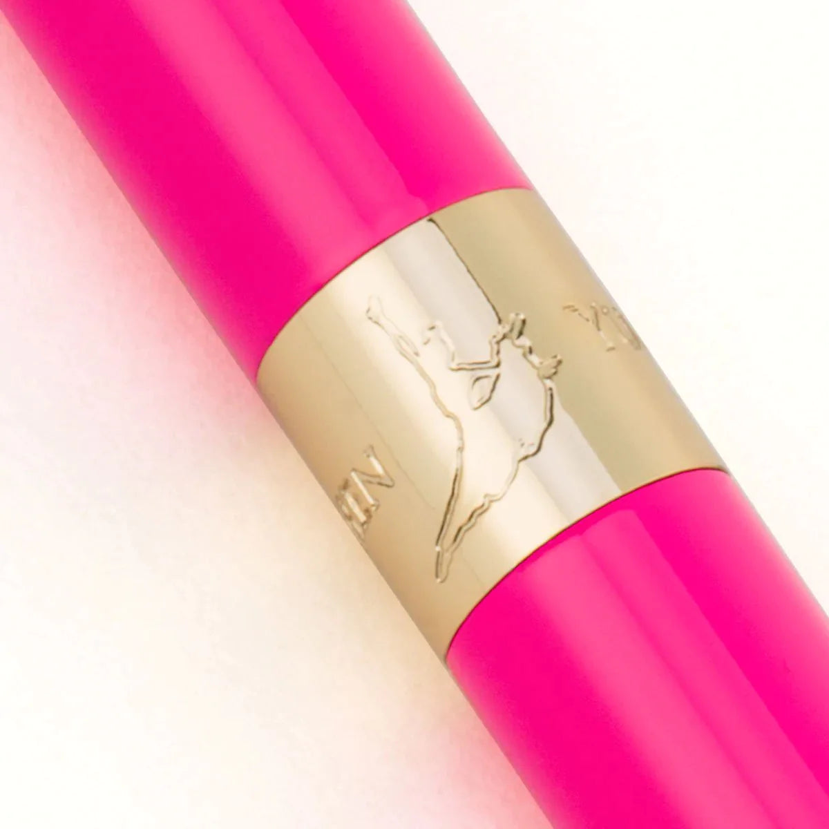 Crystal Ballpoint Pen - Fuchsia