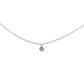 Majestic Tang Peony Long Necklace  Silver