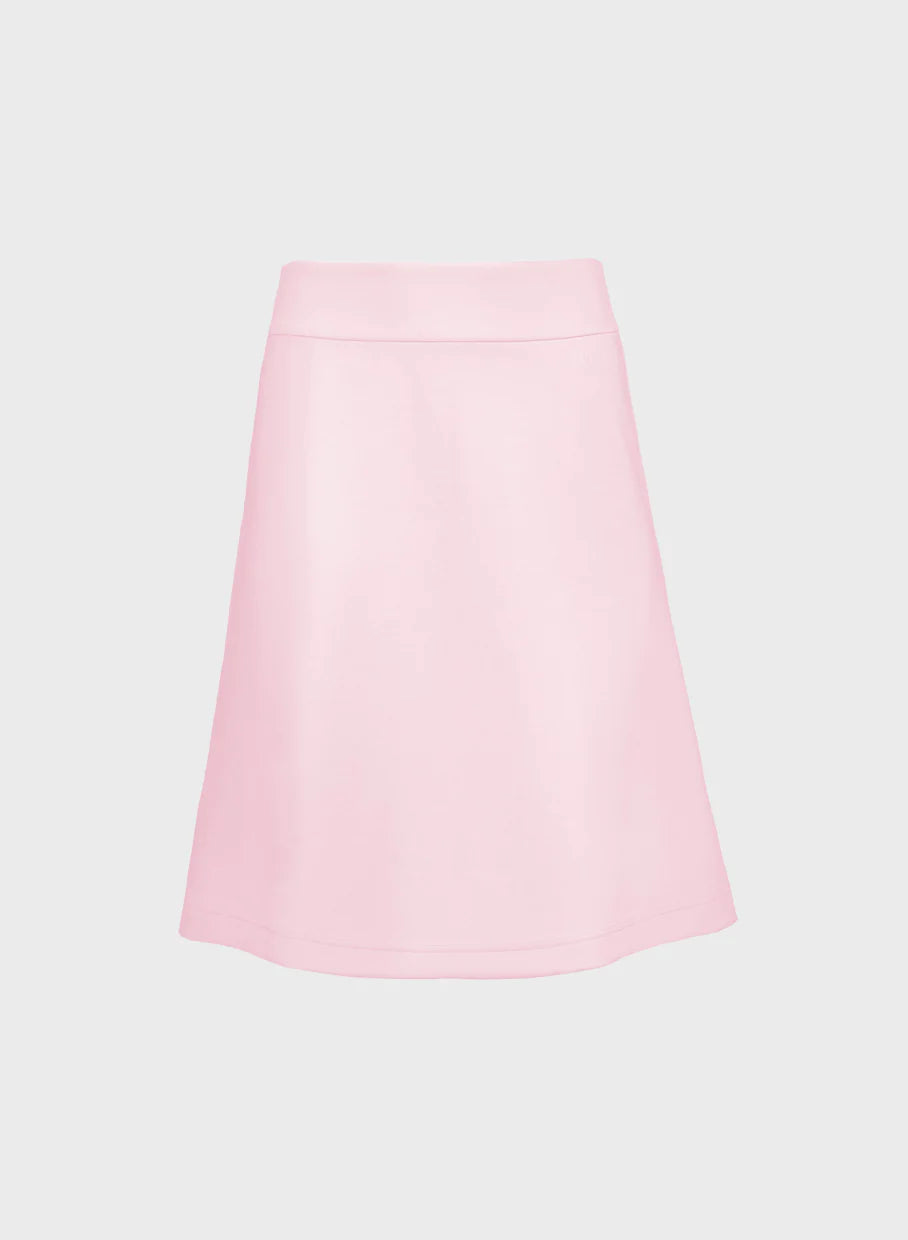 Women's Classic Ponte Skirt - Light Pink