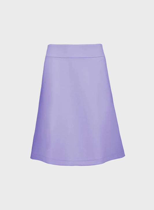 Women's Classic Ponte Skirt - Light Purple