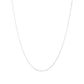 Falun Pendant - 18kt White Gold 25mm with 55cm 10kt White Gold Chain