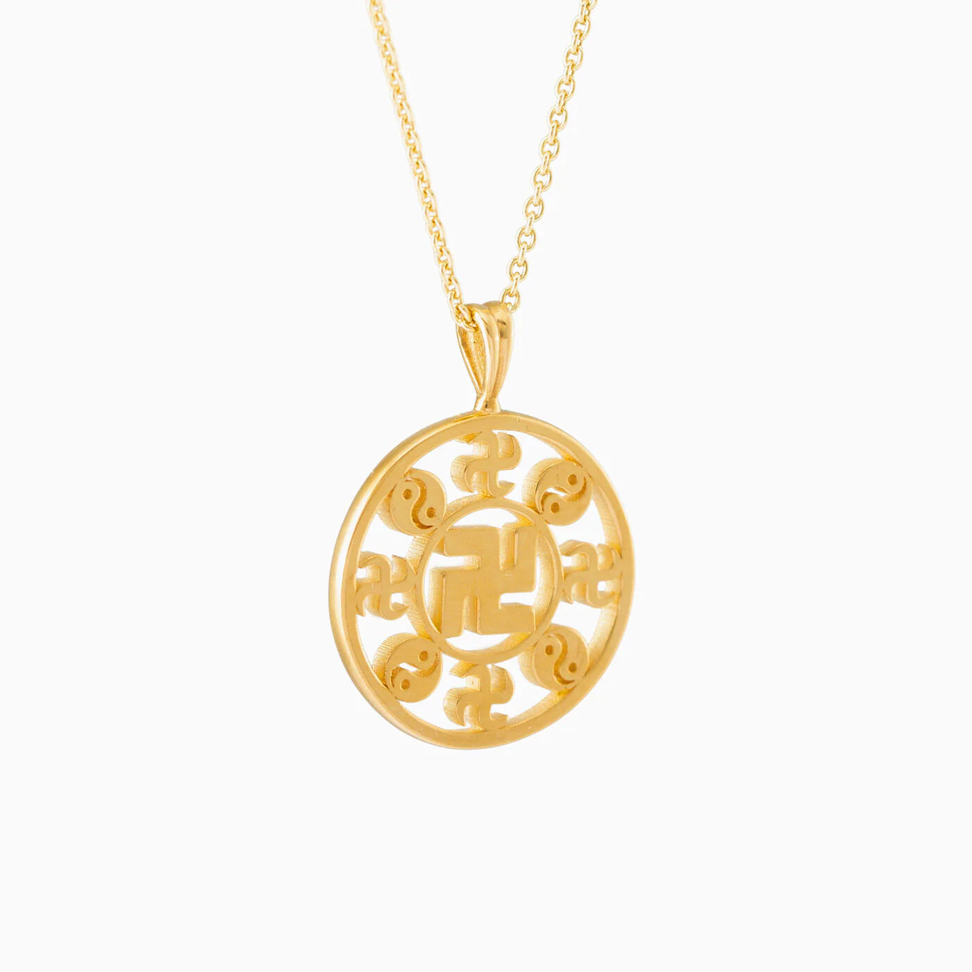 Falun Pendant - 24kt (without Chain) 17mm